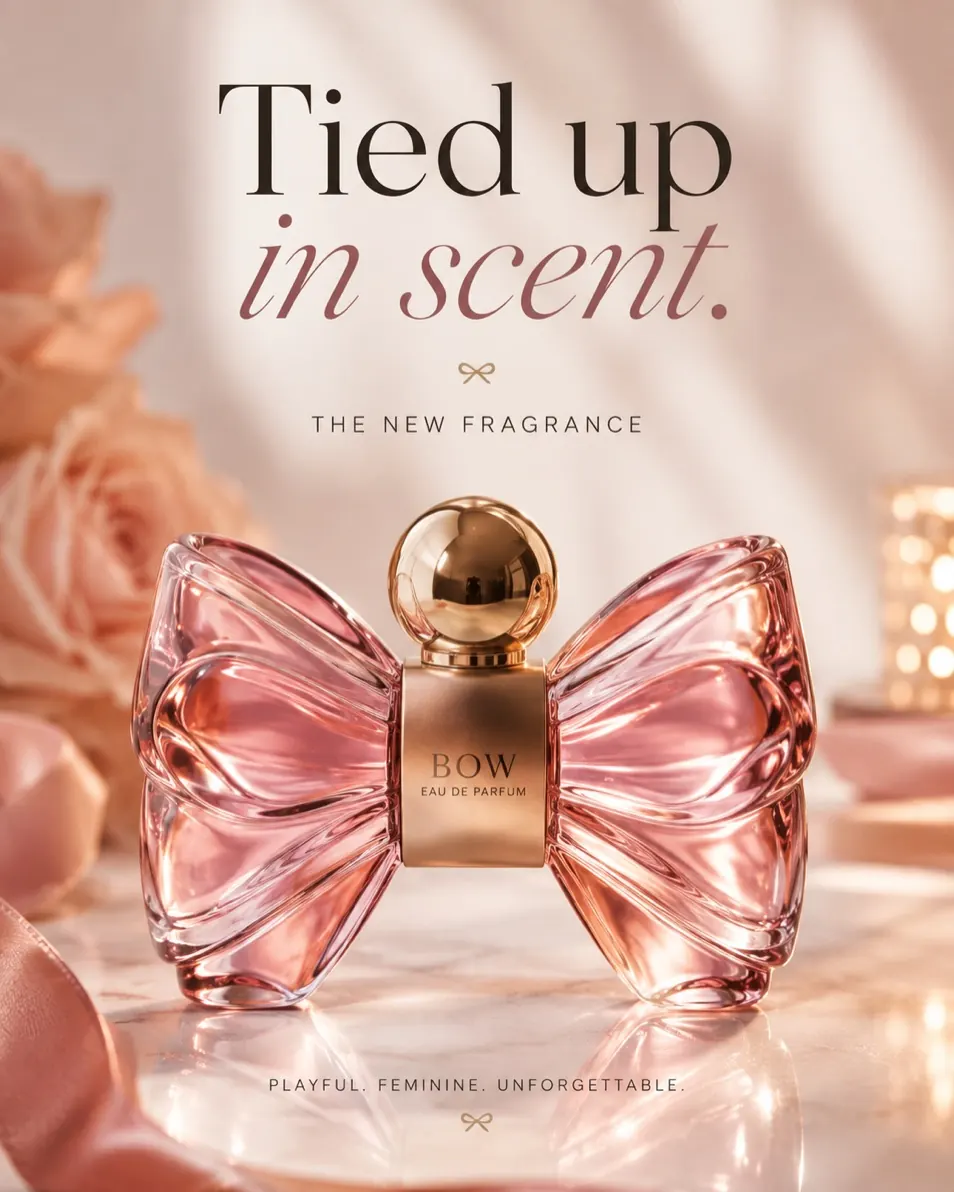 BOW eau de parfum — fragrance poster